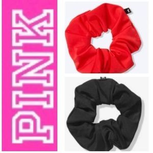 NEW VICTORIA'S SECRET PINK LOGO SCRUNCHIES HAIR BAND